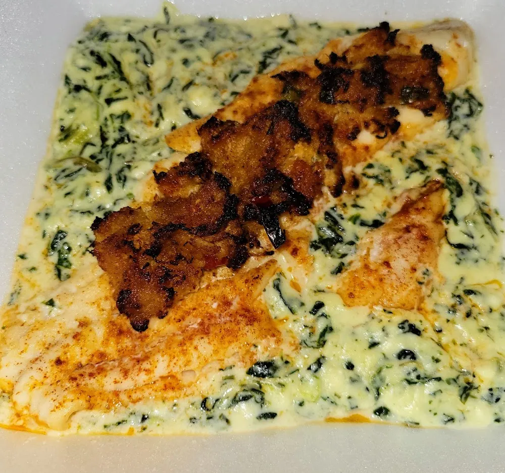 Crab-Stuffed Haddock