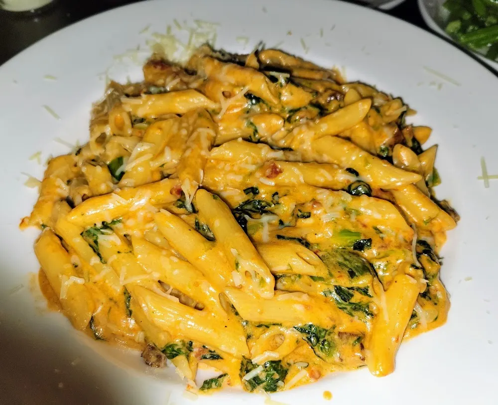 Penne Sausage Greens Alla Vodka